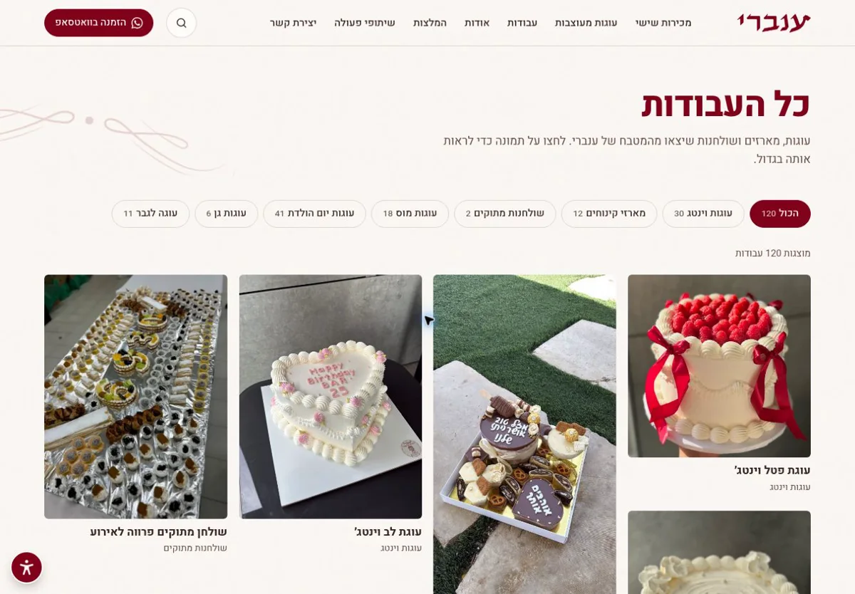 צילום מסך: ענברי / חוויית הגלריה